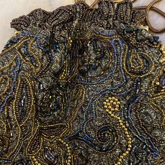 Vintage Beaded  Clutch - Picture 4 of 6